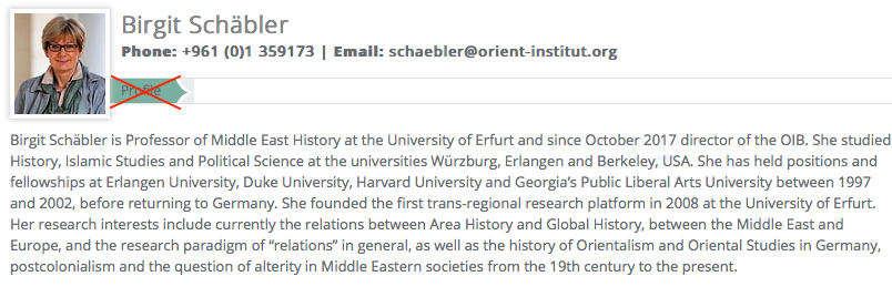 individual detail page